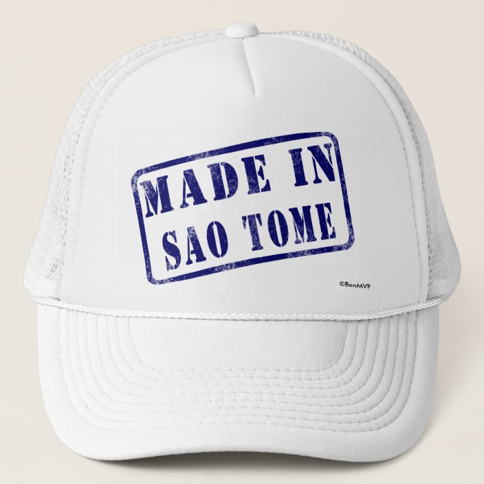 Made in Sao Tome Hat