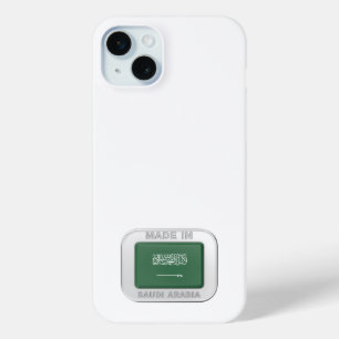 Made in Saudi Arabia iPhone 15 Plus Case