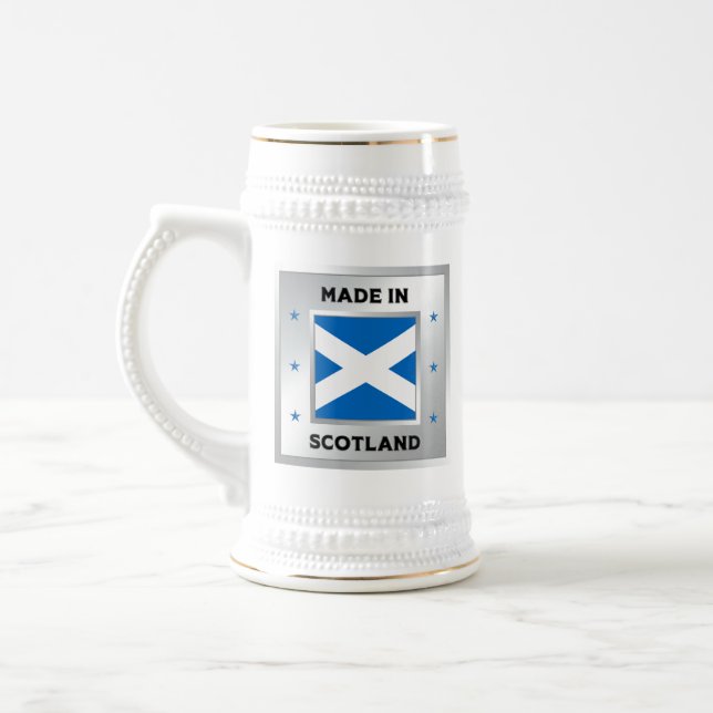 Made In Scotland Beer Stein (Left)