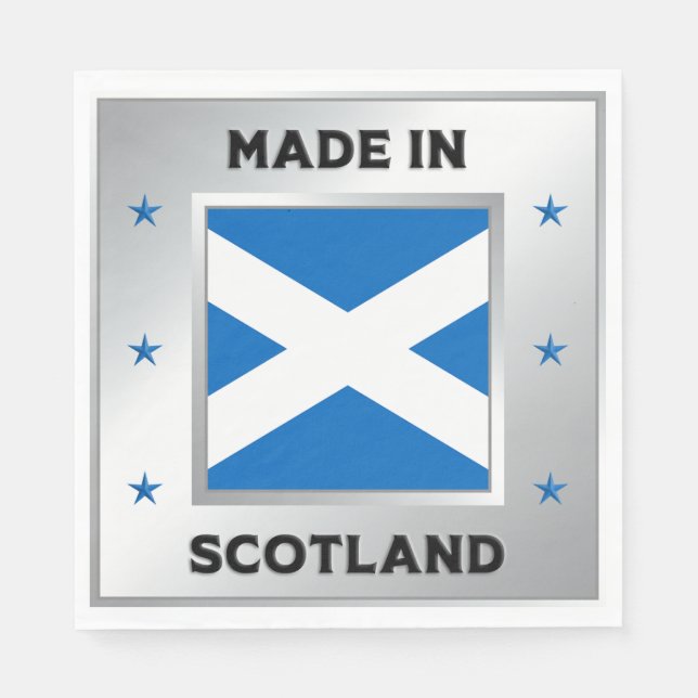 Made In Scotland Napkins (Front)