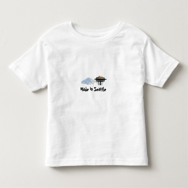 Made in Seattle Toddler T-shirt (Front)