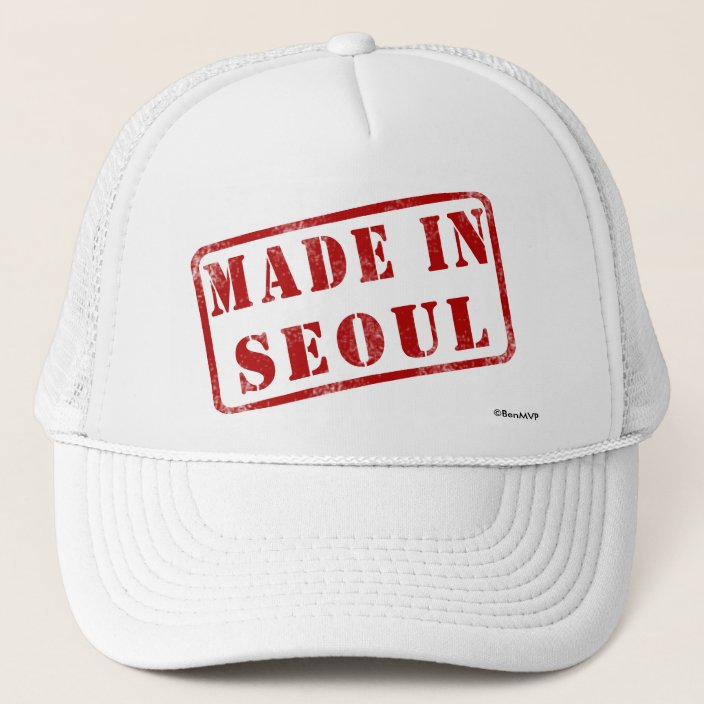 Made in Seoul Mesh Hat