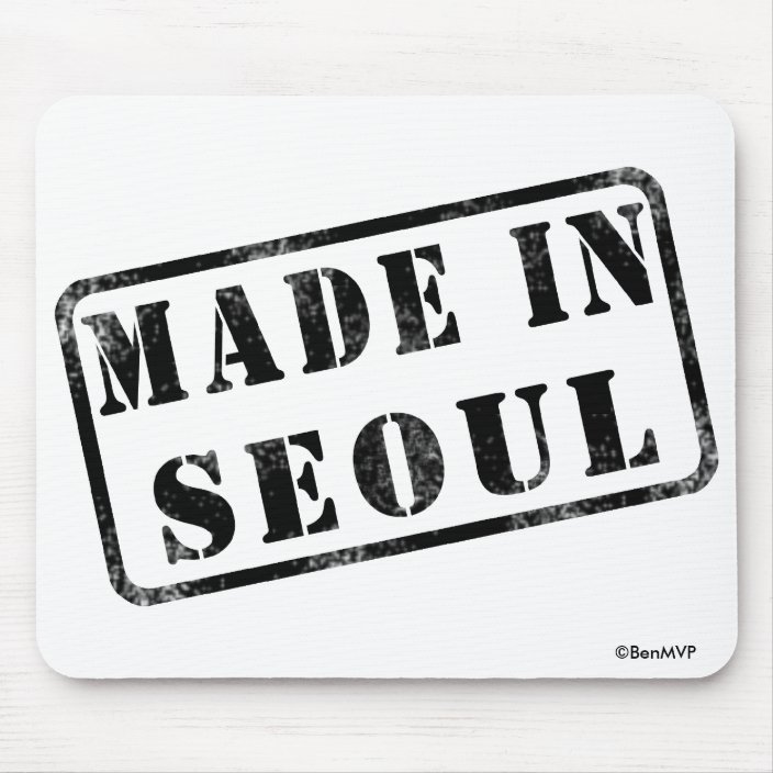 Made in Seoul Mouse Pad