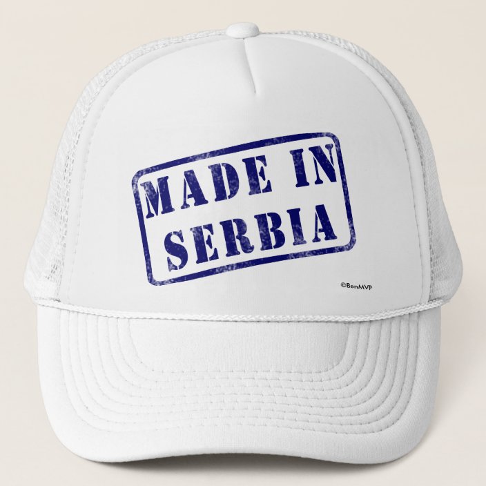 Made in Serbia Mesh Hat