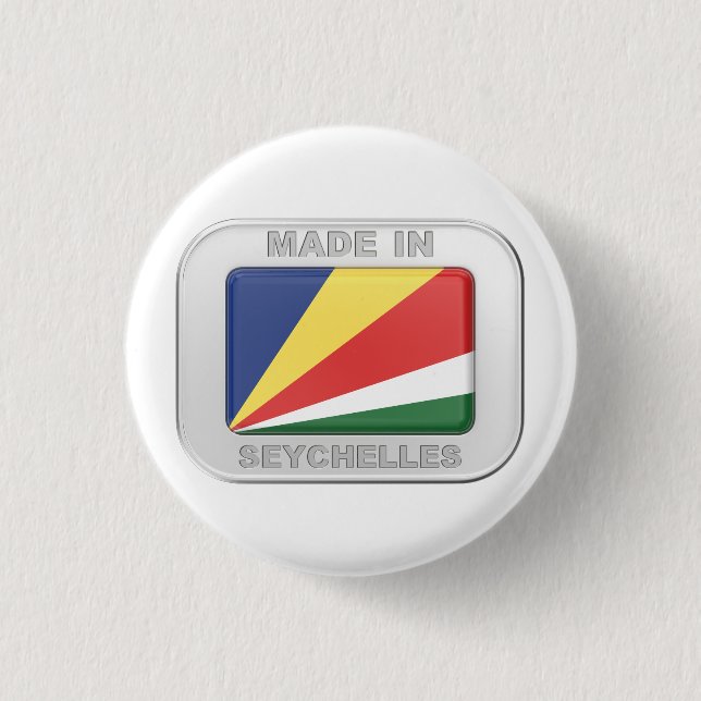 Made in Seychelles Button (Front)