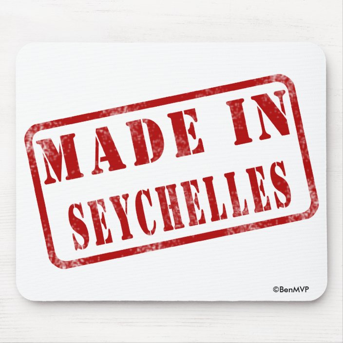 Made in Seychelles Mousepad