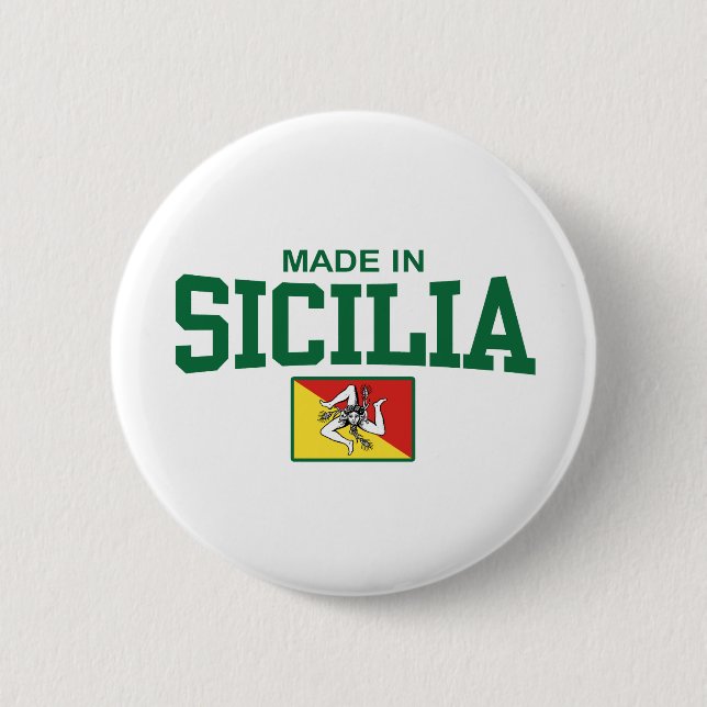 Made in Sicilia Button (Front)