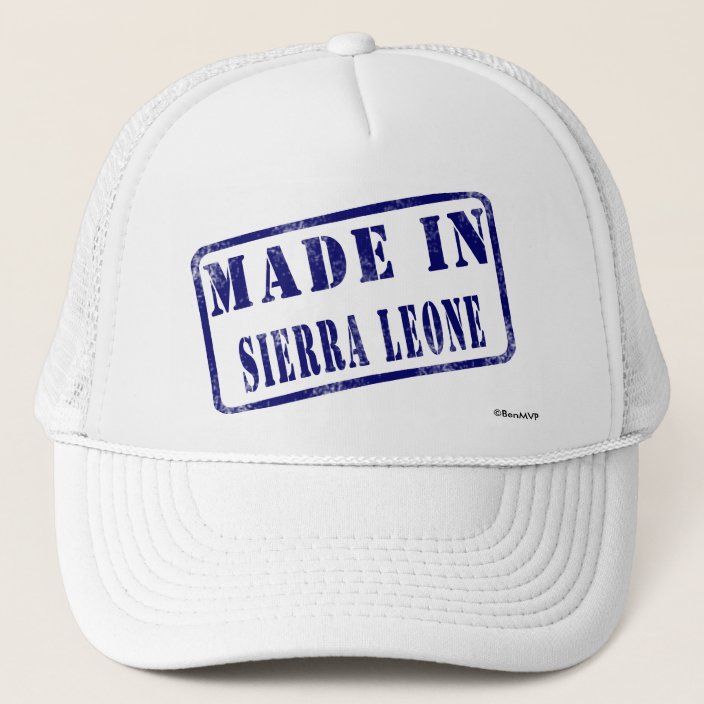 Made in Sierra Leone Hat