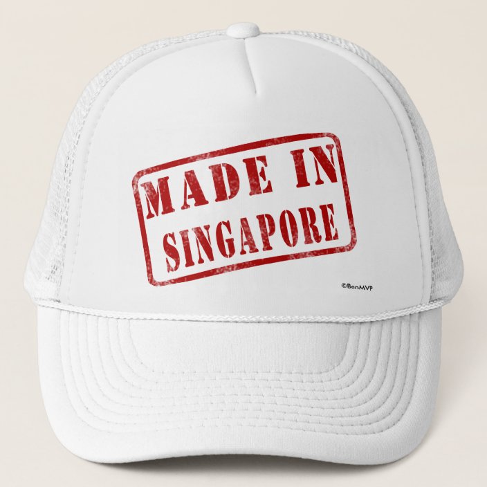 Made in Singapore Hat
