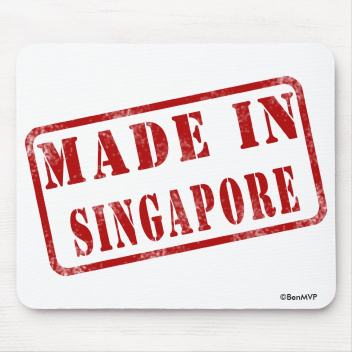 Made in Singapore Mouse Pad