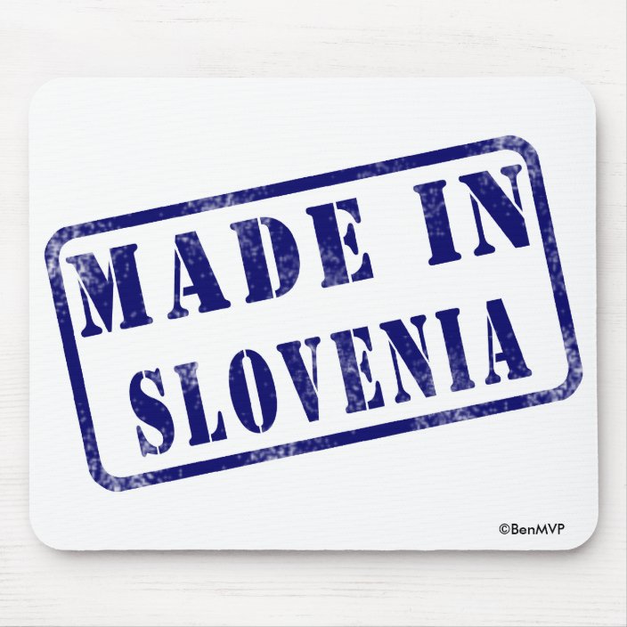 Made in Slovenia Mousepad