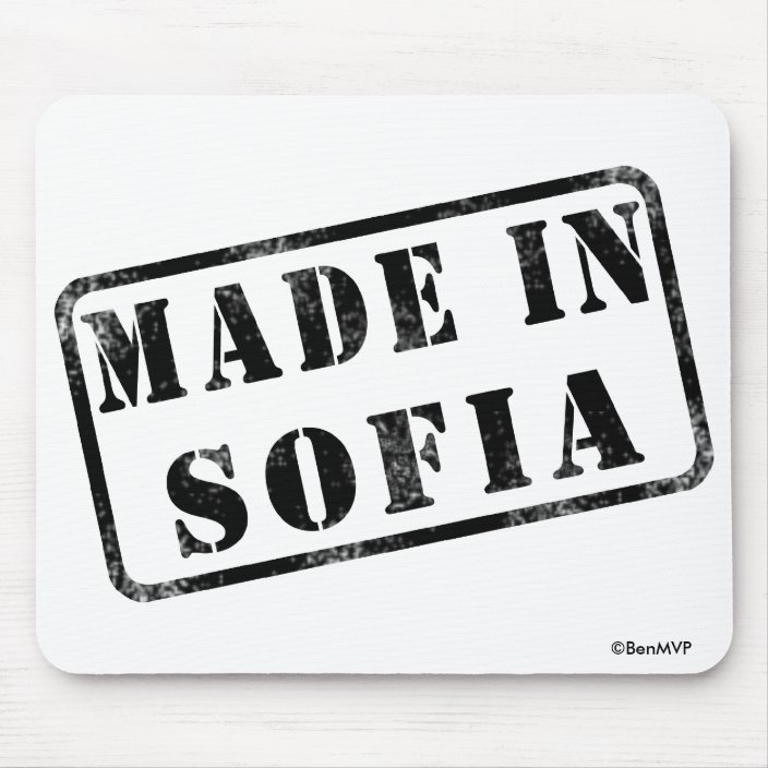 Made in Sofia Mousepad