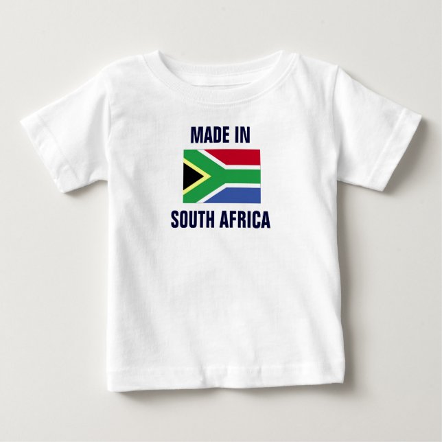Made in South Africa Baby T-Shirt (Front)