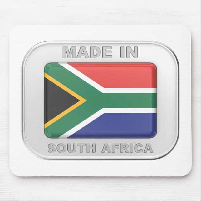 Made in South Africa Mouse Pad (Front)