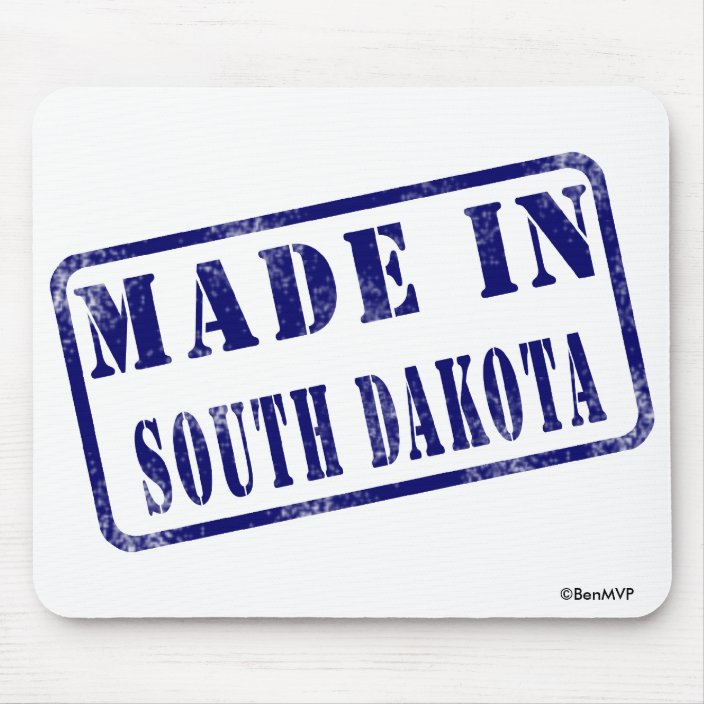Made in South Dakota Mousepad