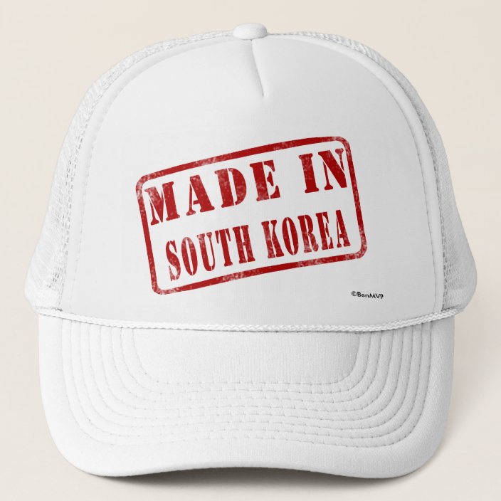 Made in South Korea Trucker Hat