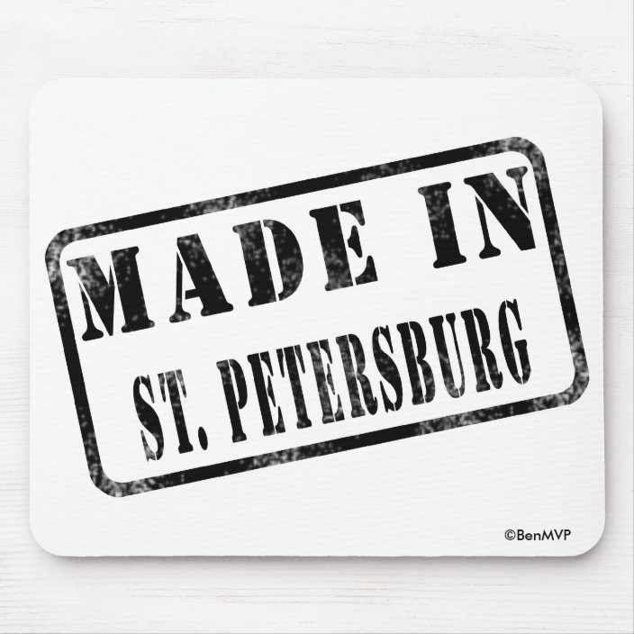 Made in St. Petersburg Mousepad