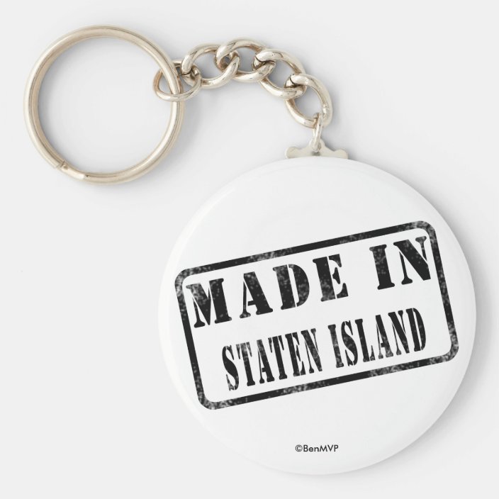 Made in Staten Island Keychain