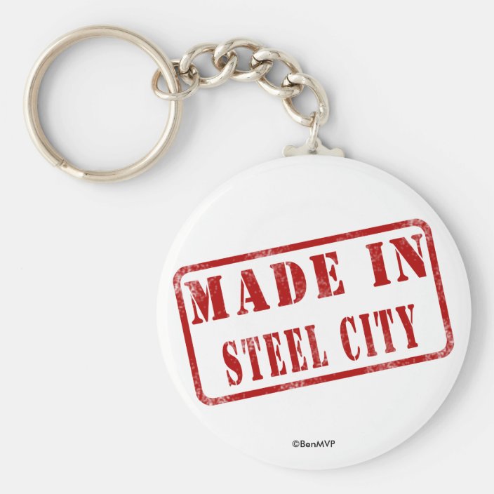 Made in Steel City Key Chain