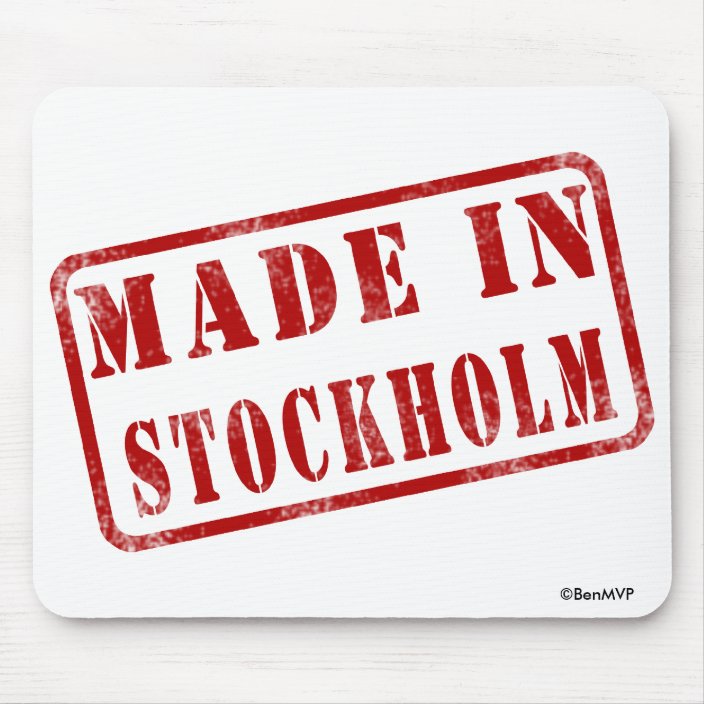 Made in Stockholm Mousepad