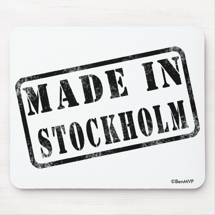 Made in Stockholm Mousepad
