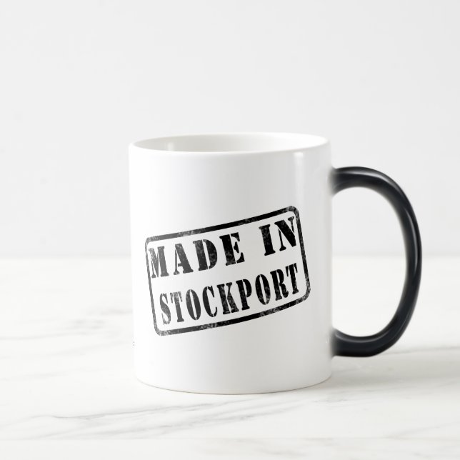 Made in Stockport Color Morph Mug (Right)