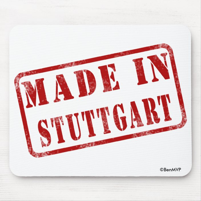 Made in Stuttgart Mouse Pad