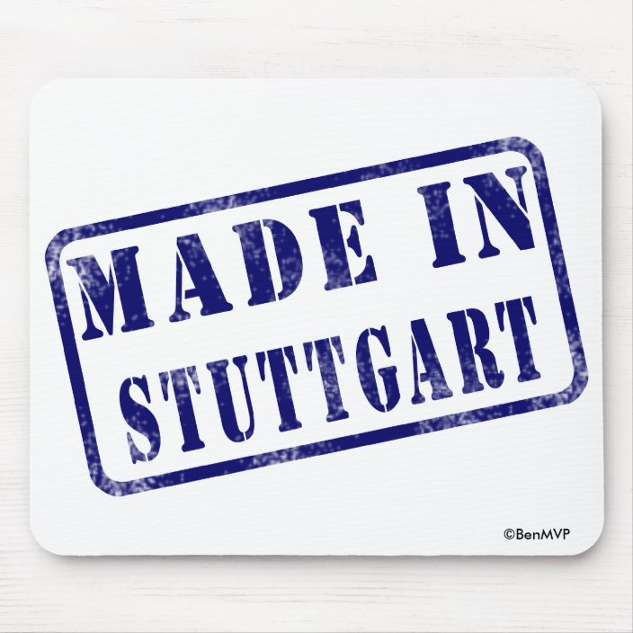 Made in Stuttgart Mouse Pad