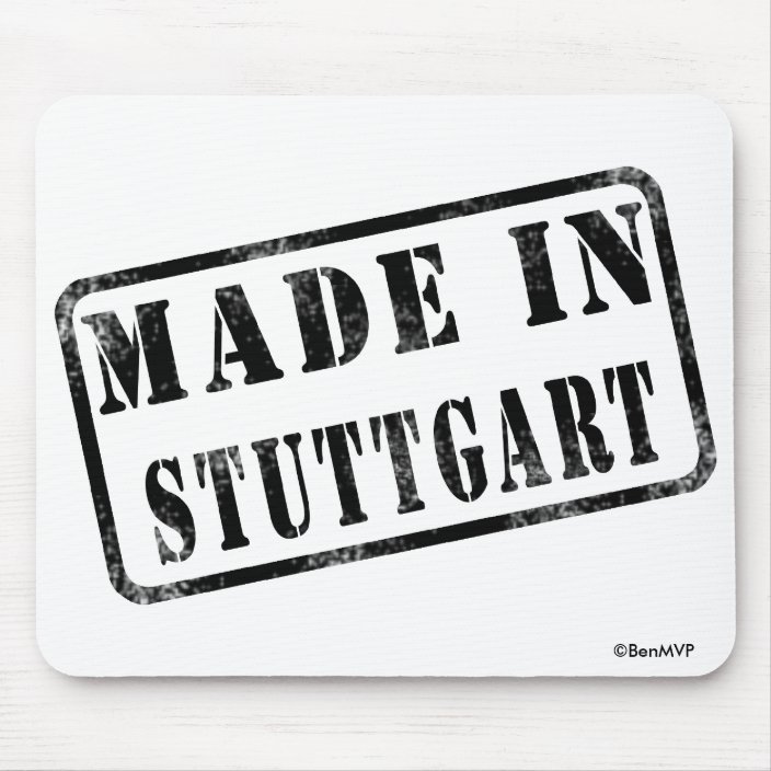 Made in Stuttgart Mousepad