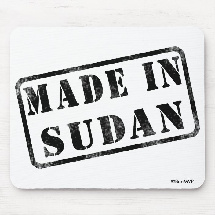 Made in Sudan Mousepad