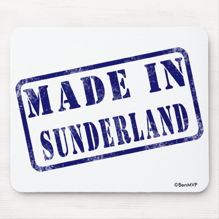 Made in Sunderland Mouse Pad