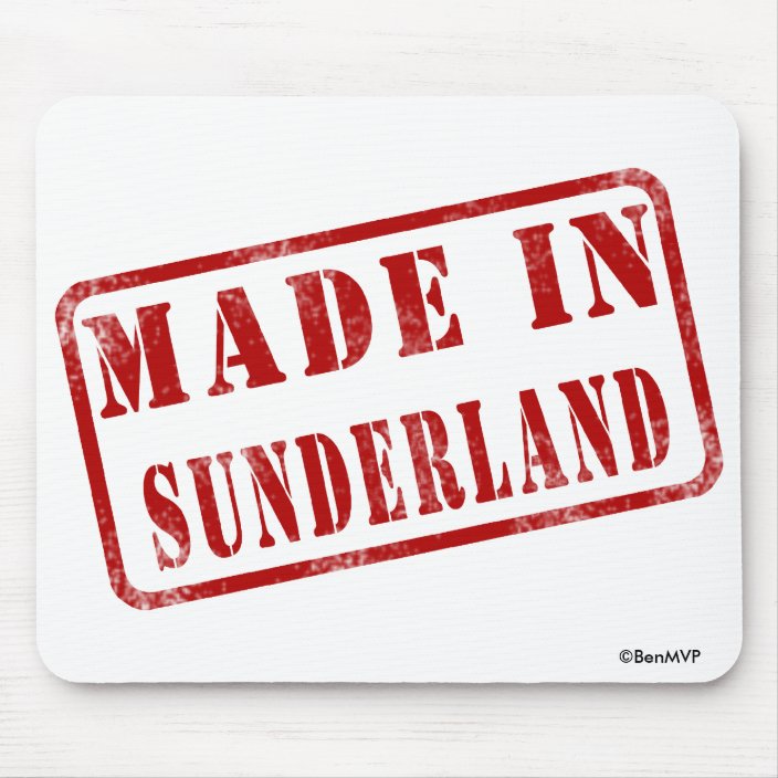 Made in Sunderland Mousepad