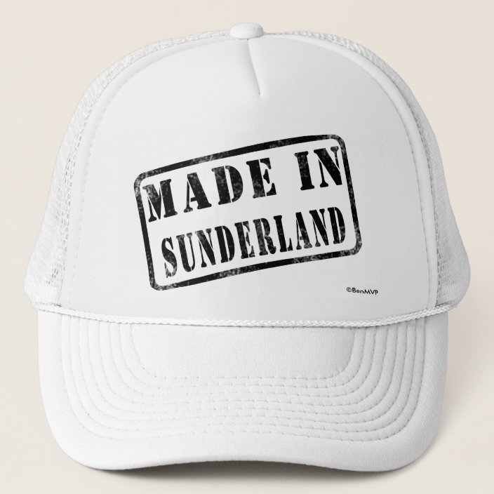 Made in Sunderland Trucker Hat