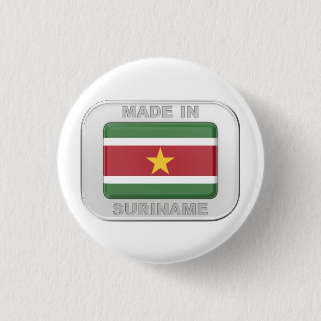 Made in Suriname Button (Front)
