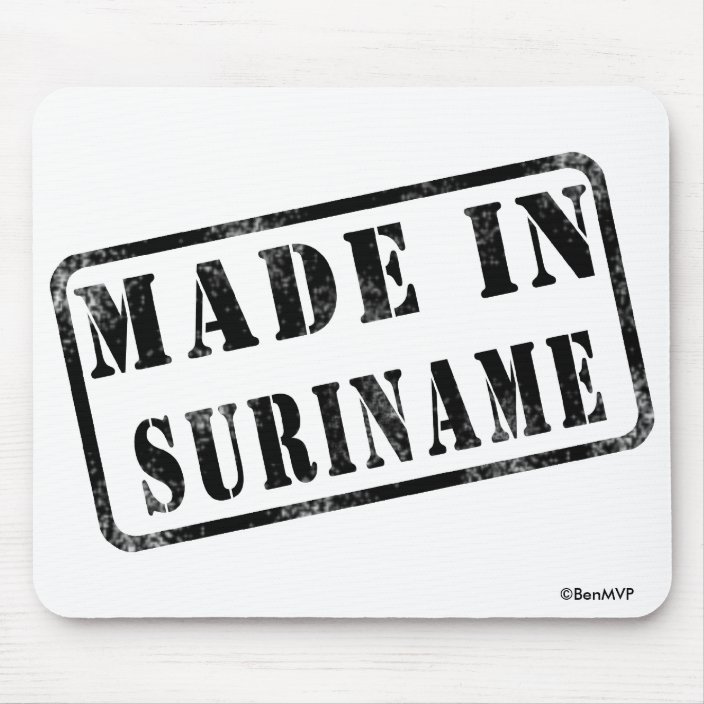 Made in Suriname Mousepad