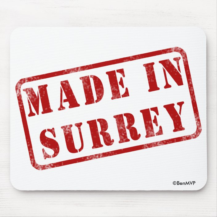 Made in Surrey Mouse Pad