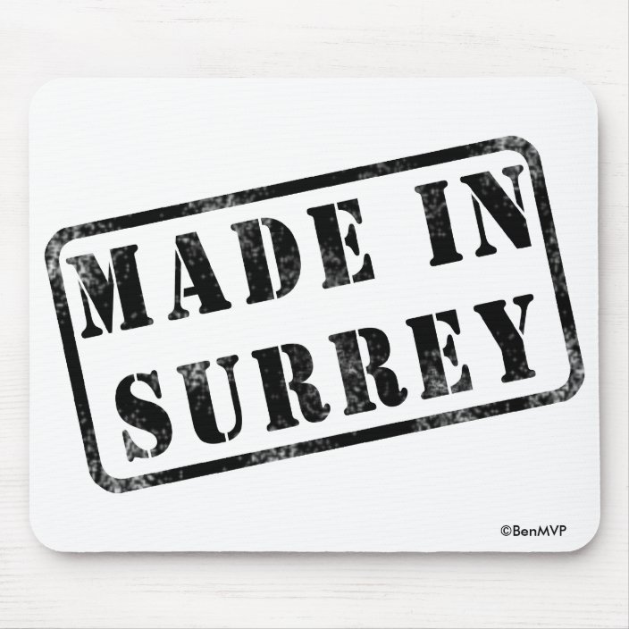 Made in Surrey Mouse Pad