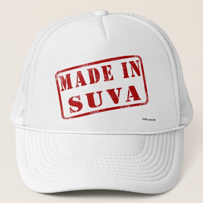 Made in Suva Hat
