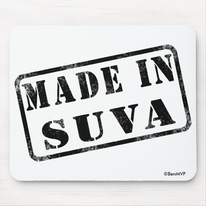 Made in Suva Mouse Pad