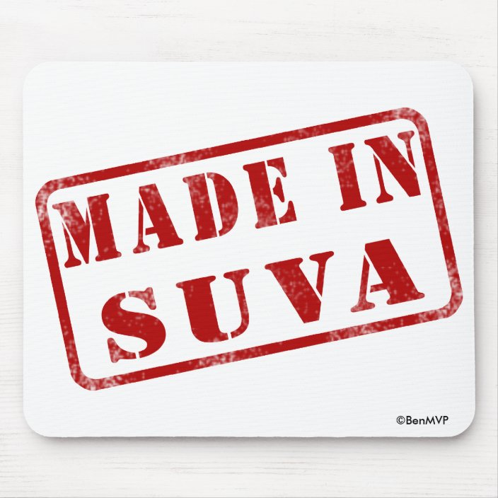 Made in Suva Mousepad