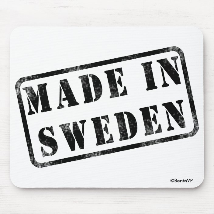 Made in Sweden Mousepad