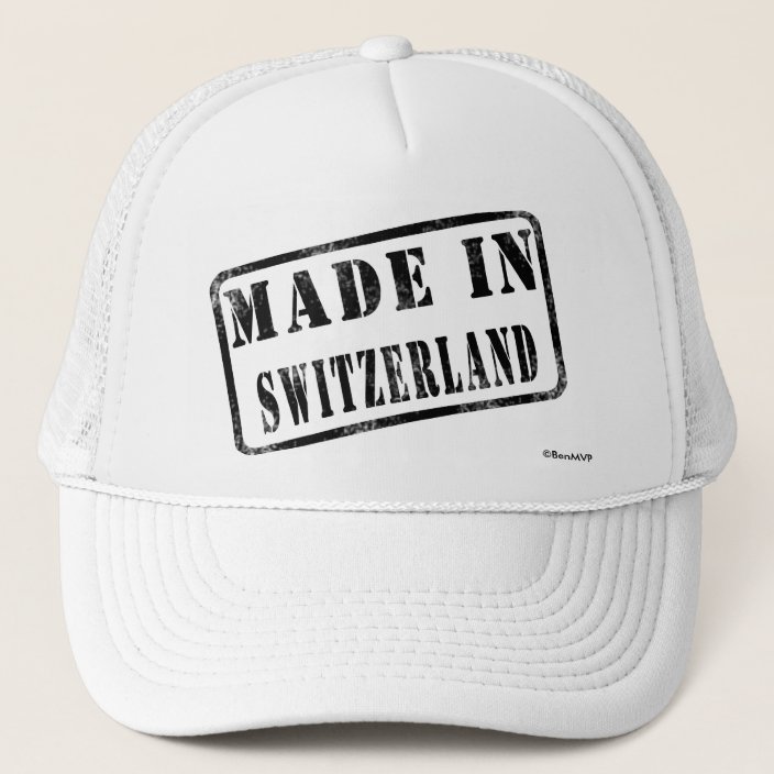Made in Switzerland Hat