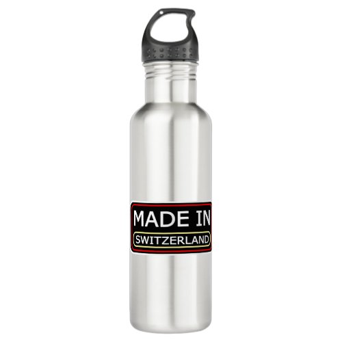 made in Switzerland Stainless Steel Water Bottle