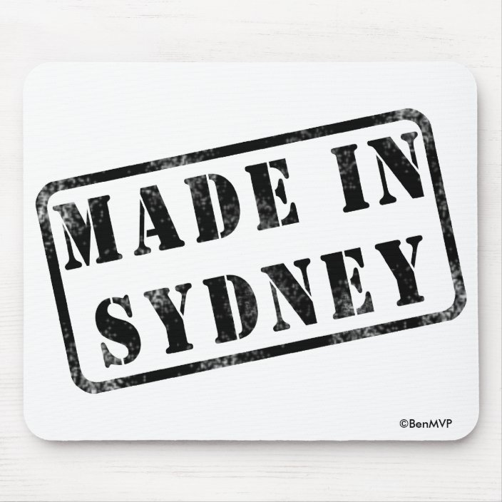 Made in Sydney Mouse Pad