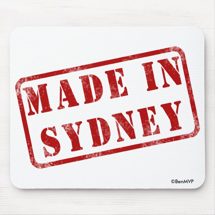Made in Sydney Mousepad