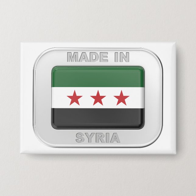 Made in Syria Button (Front)