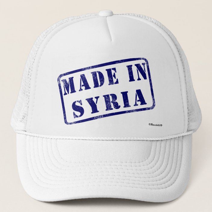 Made in Syria Mesh Hat