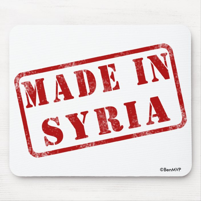 Made in Syria Mousepad