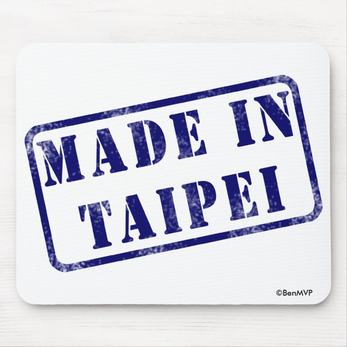 Made in Taipei Mouse Pad
