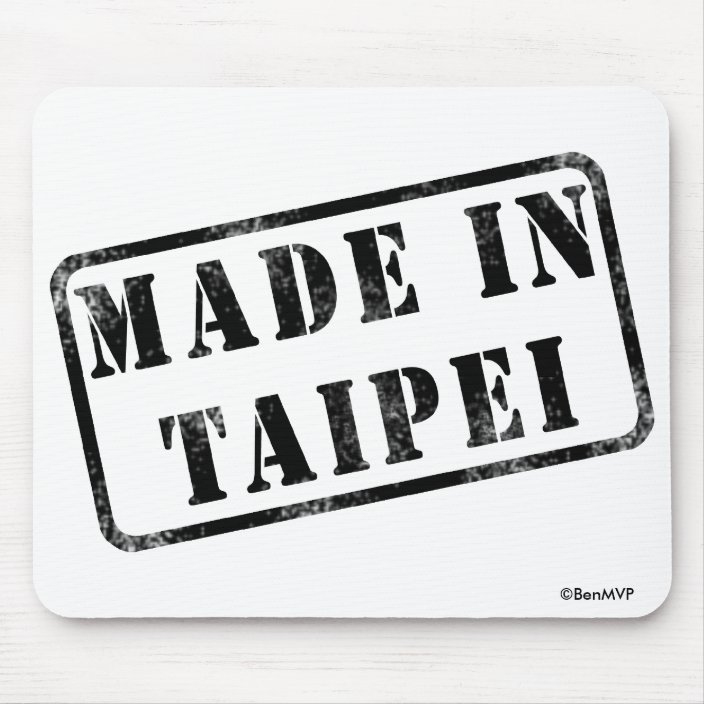 Made in Taipei Mousepad